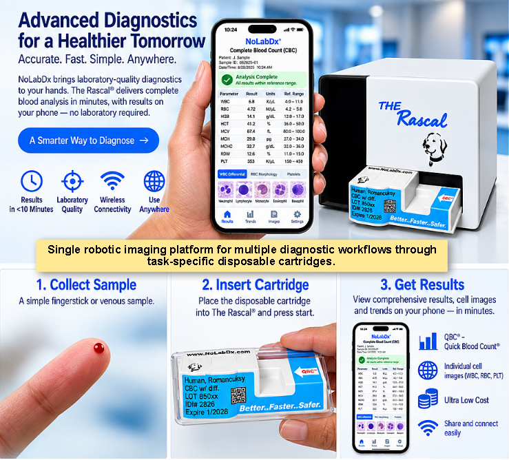 Sample-to-results platform.